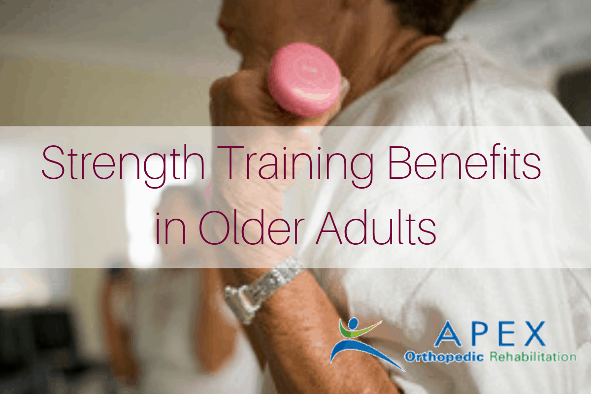 an older woman lifting weight
