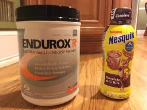 How does chocolate milk compare to other post-workout beverages?